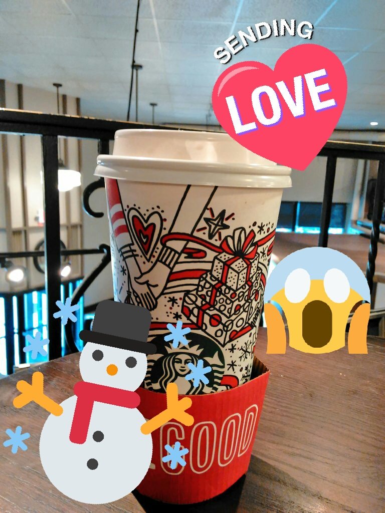 Only0Loh's tweet photo. @Starbucks #HolidayBOGO #StartingToday ......

#Surprise from #Bridget after #StartingDrinking #MyOwn!

#SharingGoals &amp; #Sharing #CaramelBrûléeLatte, i.e. #MyFavourite #StarbucksHolidayDrink!

Even though #WinterIsComing, hopefully, #BestYetToCome ......

😱😱😱🌠🌟🌠☕🍮☕😍😍😍 https://t.co/YPMt7Na49t
