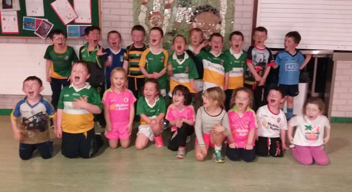 Fundamentals last night for primary 2s. Thanks to Conor Gormley, Martin Penrose, Kevin McNally and Paedar Fox for coaching 👏😊#ACM🇮🇪