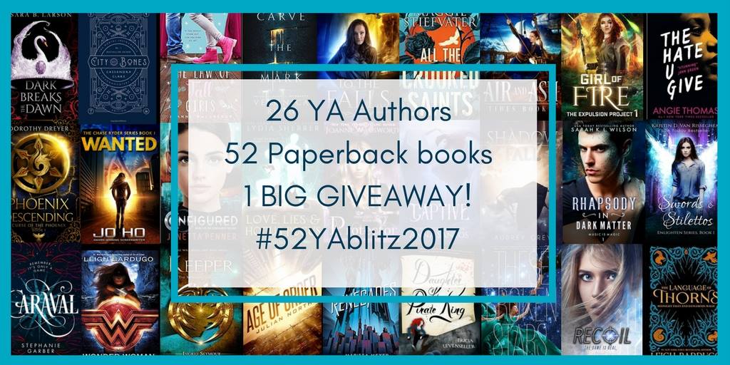 Feeling like you need a getaway, but can’t afford that dream vacation? Look no further! Enter for your chance to win 52 books that will take you to the far reaches of the universe, to new worlds, or fill your heart with love.
gleam.io/hg21N/52-blitz… #52YAblitz2017 #YA #SFF