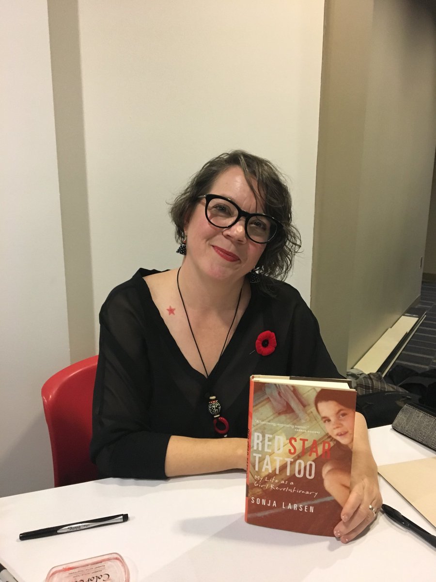 annpwalmsley's tweet photo. And she has a red star tattoo! @redsonbegonia https://t.co/Zd64NBu4iE