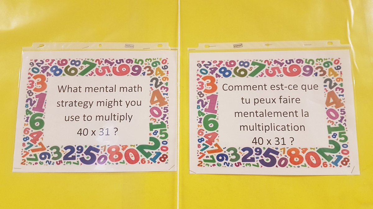 MmeStaceyZ's tweet photo. Middle Years Grafitti Math Wall ready to roll. #forestgroveschool #skmath #mentalmath #community #spslearn https://t.co/QN1aWR1IR7