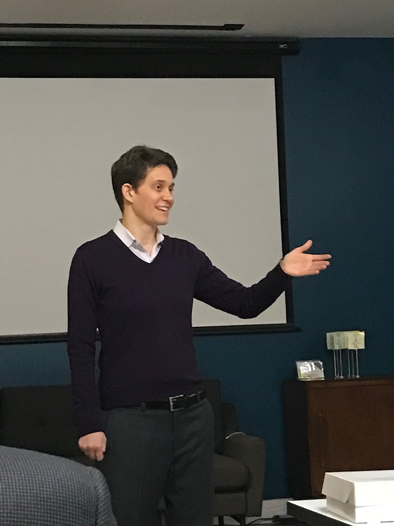 WhartonClubCLT's tweet photo. Great presentation today by @dorieclark at @PackardPlace_! https://t.co/zolkooYYUp