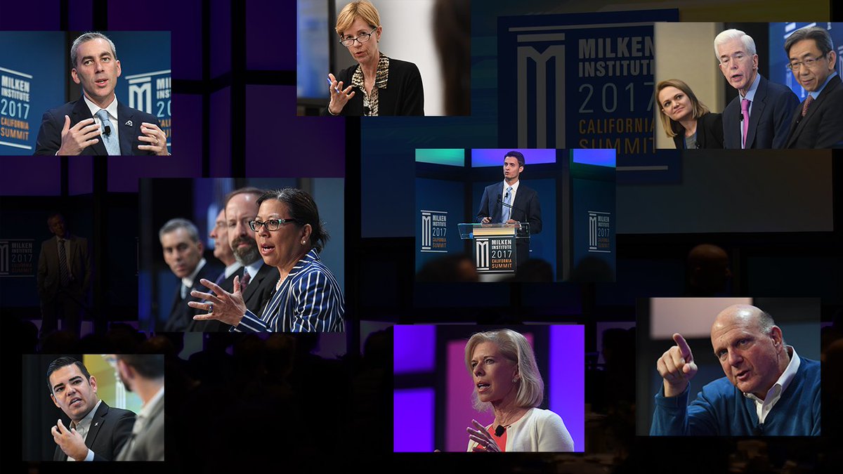MilkenInstitute's tweet photo. And that's a wrap! Thank you to our 2017 California Summit speakers and attendees for their insights and action plans on how to keep #CALeading
Videos of each panel will be available soon! In the meantime, see photos from yesterday's event: https://t.co/kF3d1E1SIs https://t.co/UpmbmMw9Po