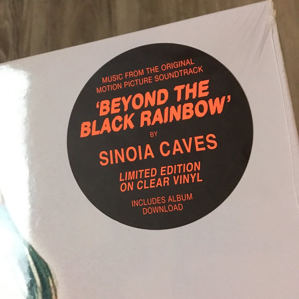 → still sealed + sticker. Clear Vinyl. Finally mine —#BeyondTheBlackRainbow #SinoiaCaves
