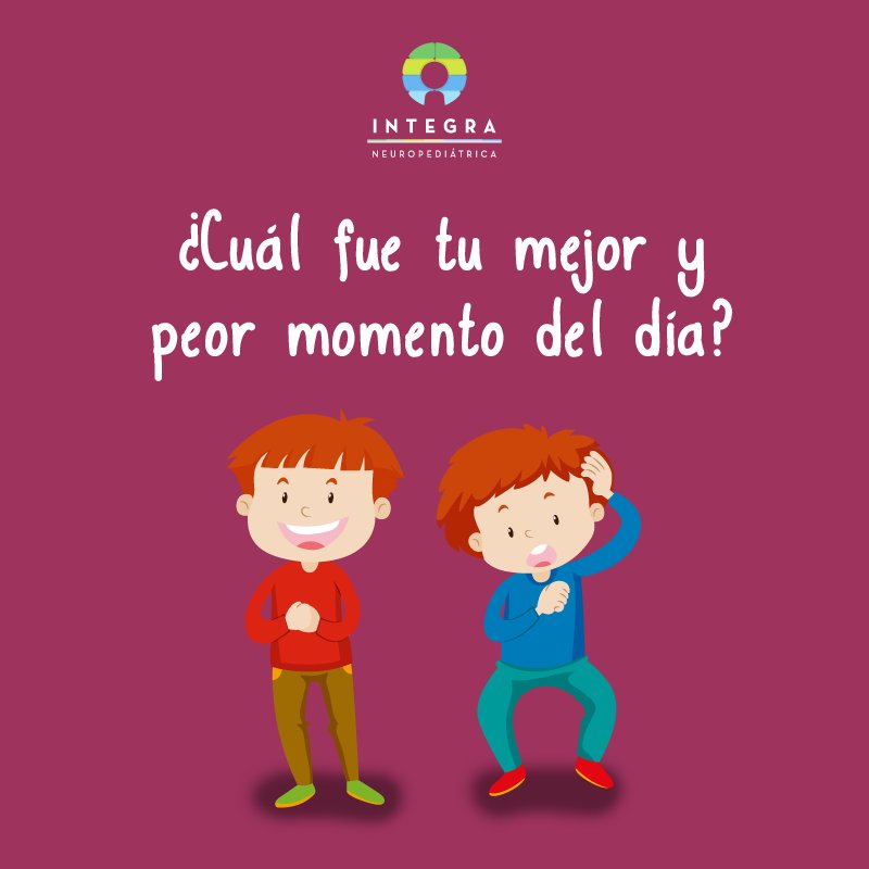 IntegraNeuroped's tweet photo. La percepción de un niño es diferente a la de un adulto. Platica con tu hijo sobre sus sentimientos y vivencias durante el día. #TipsIntegra https://t.co/yFERuyhOxk