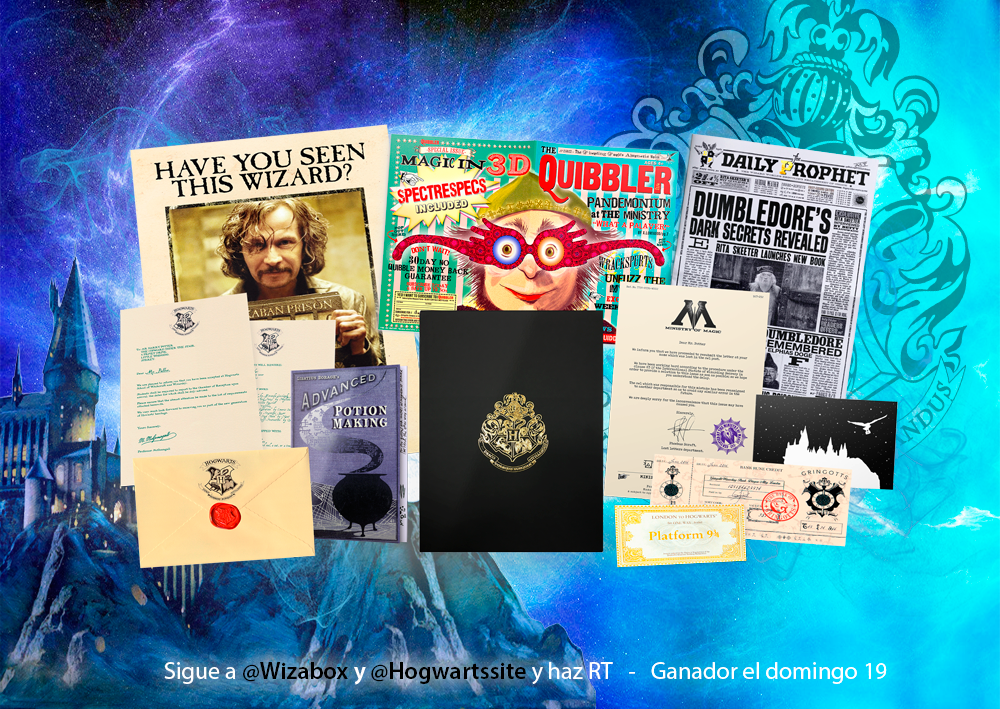 ¡SORTEAMOS ESTE LOTE DE HARRY POTTER! ⚡️ 
 
Para participar:
🔹Da RT
🔹Sigue a <a href="/Wizabox/">Wizabox</a> y <a href="/Hogwartssite/">Hogwarts</a> 

¡Sorteo INTERNACIONAL!