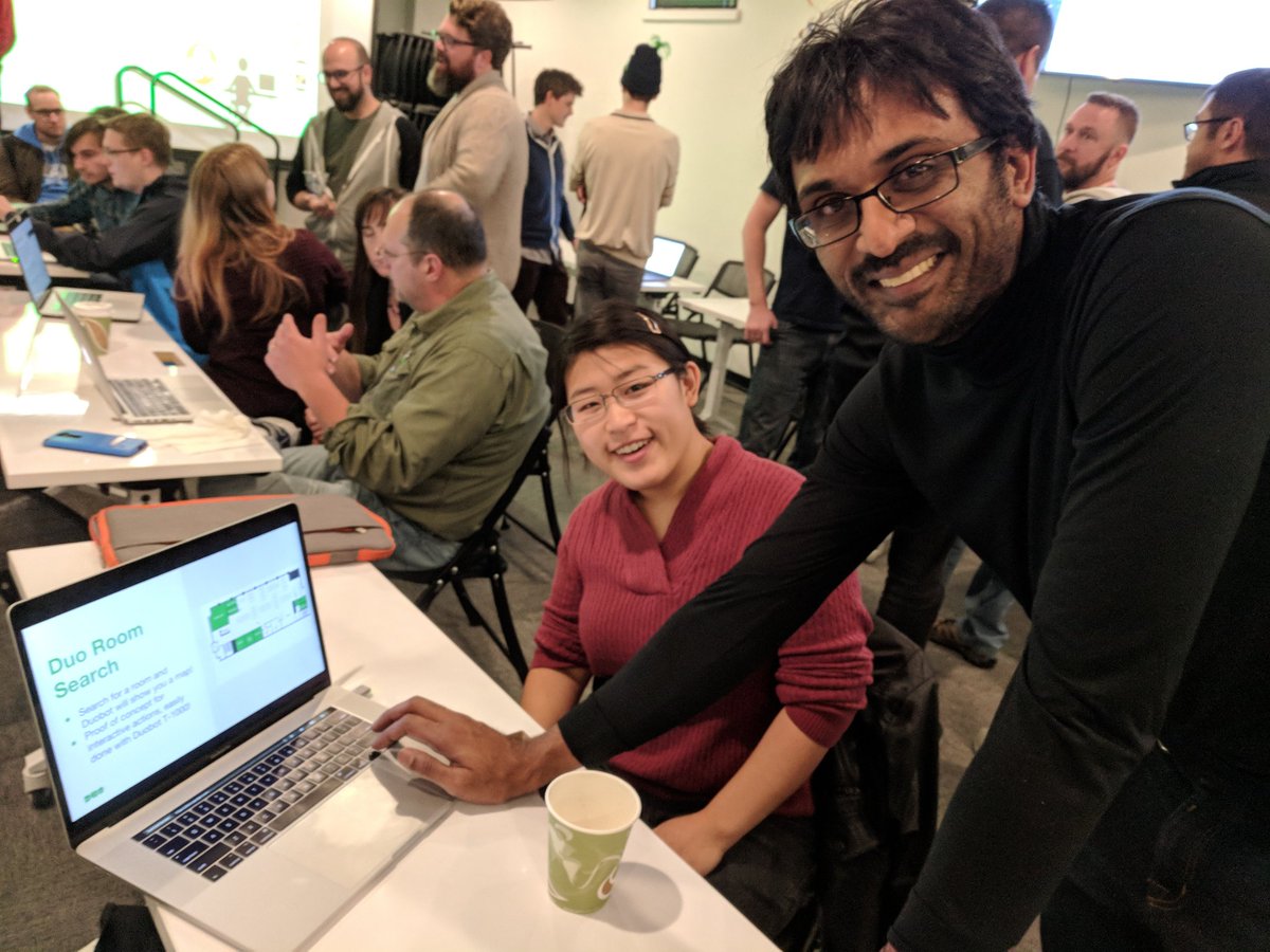 My favorite days are Duo Hack Days! <a href="/duosec/">Duo Security</a> #DHD #WeAreDuo