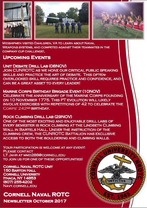 Cornell Naval ROTC tweet media