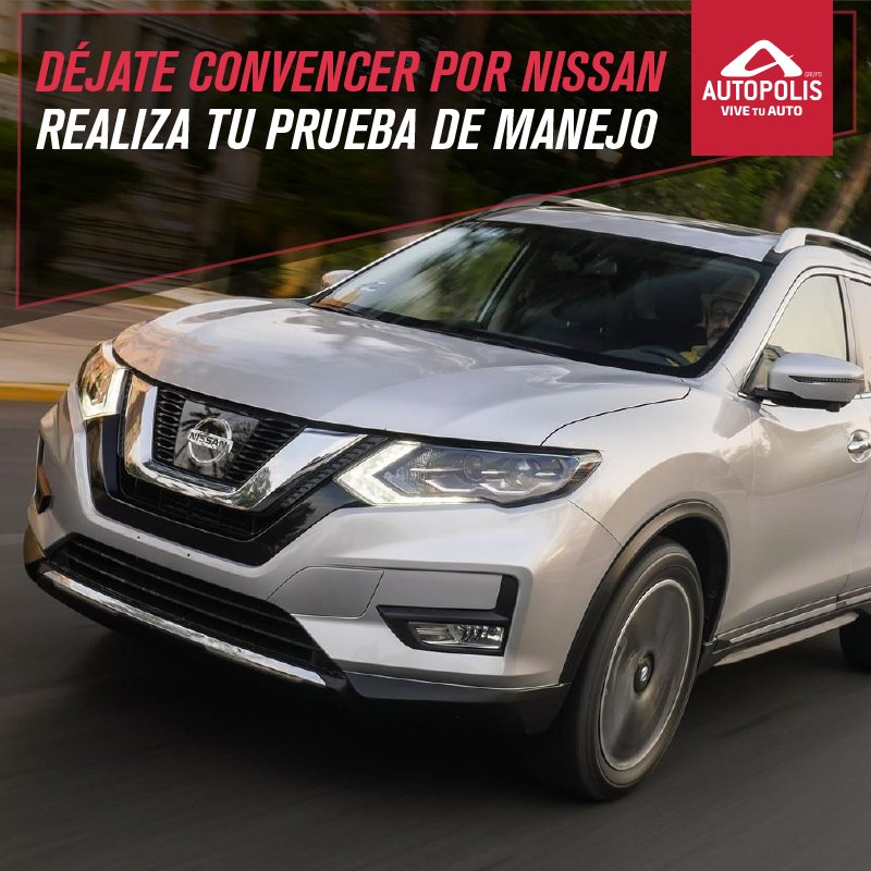 AutopolisNissan's tweet photo. Ven y convéncete, realiza tu prueba de manejo en Nissan Autopolis.

Haz tu cita en tu Nissan Autopolis más cercana: 
Santa Catarina: 1158-4000
Cumbres: 1158-2000
Gonzalitos: 1158-1000
#ViveTuAuto https://t.co/bZd4fG61KP