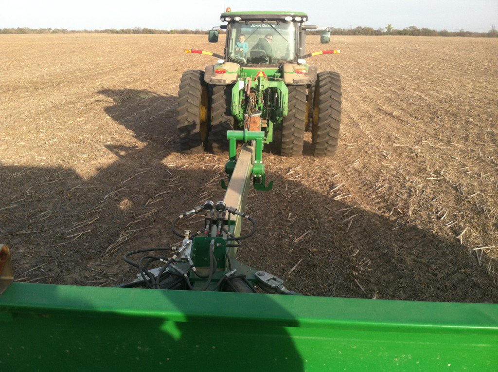 nckohls's tweet photo. @SewSarcastic at the helm so I can ride drills and finish out "operation skinny wheat" https://t.co/lMakchyQsh