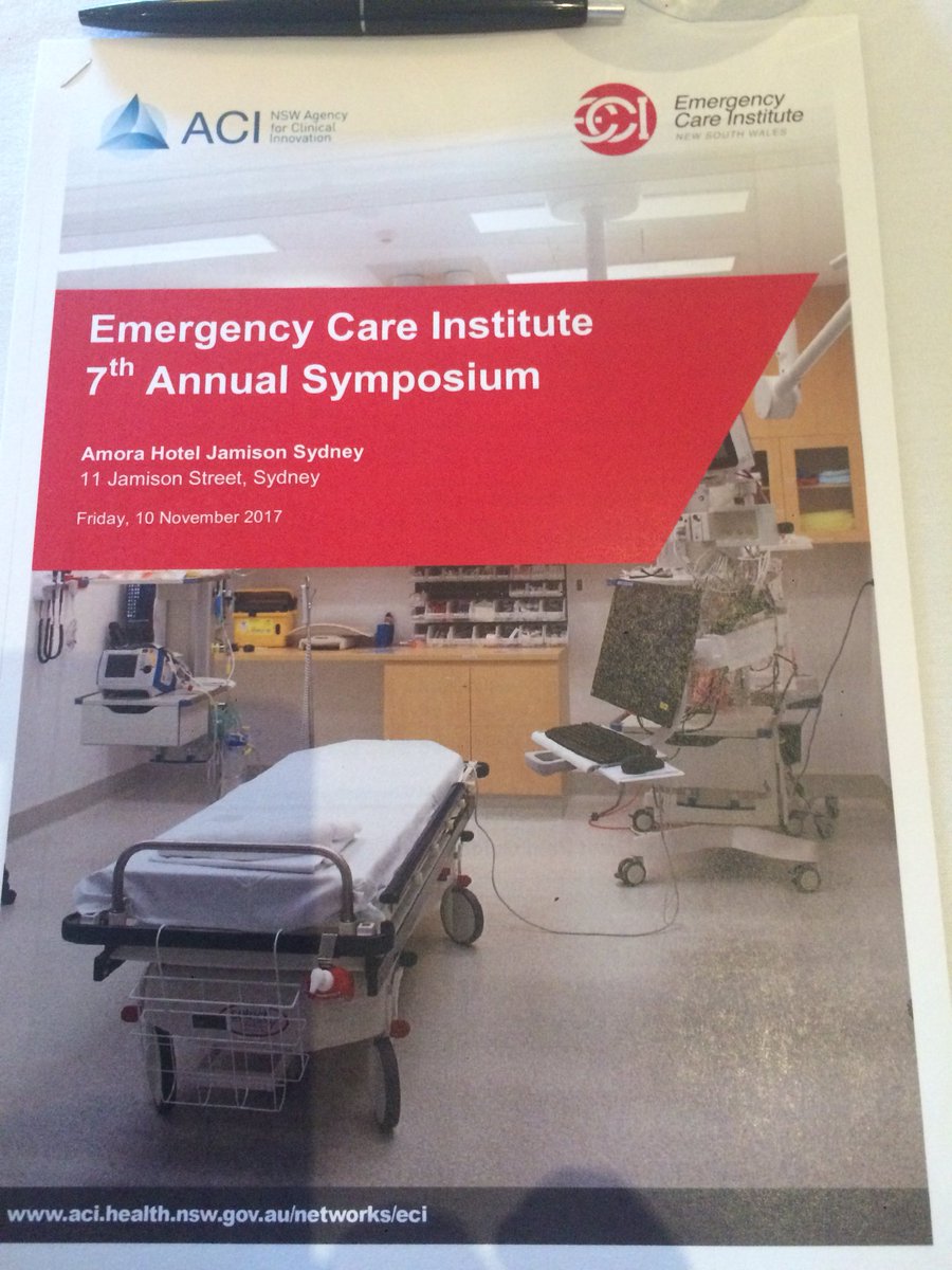 7th Annual ECI Emergency Care Symposium is underway. Join the discussion #ecievents #FOAMed #ACI