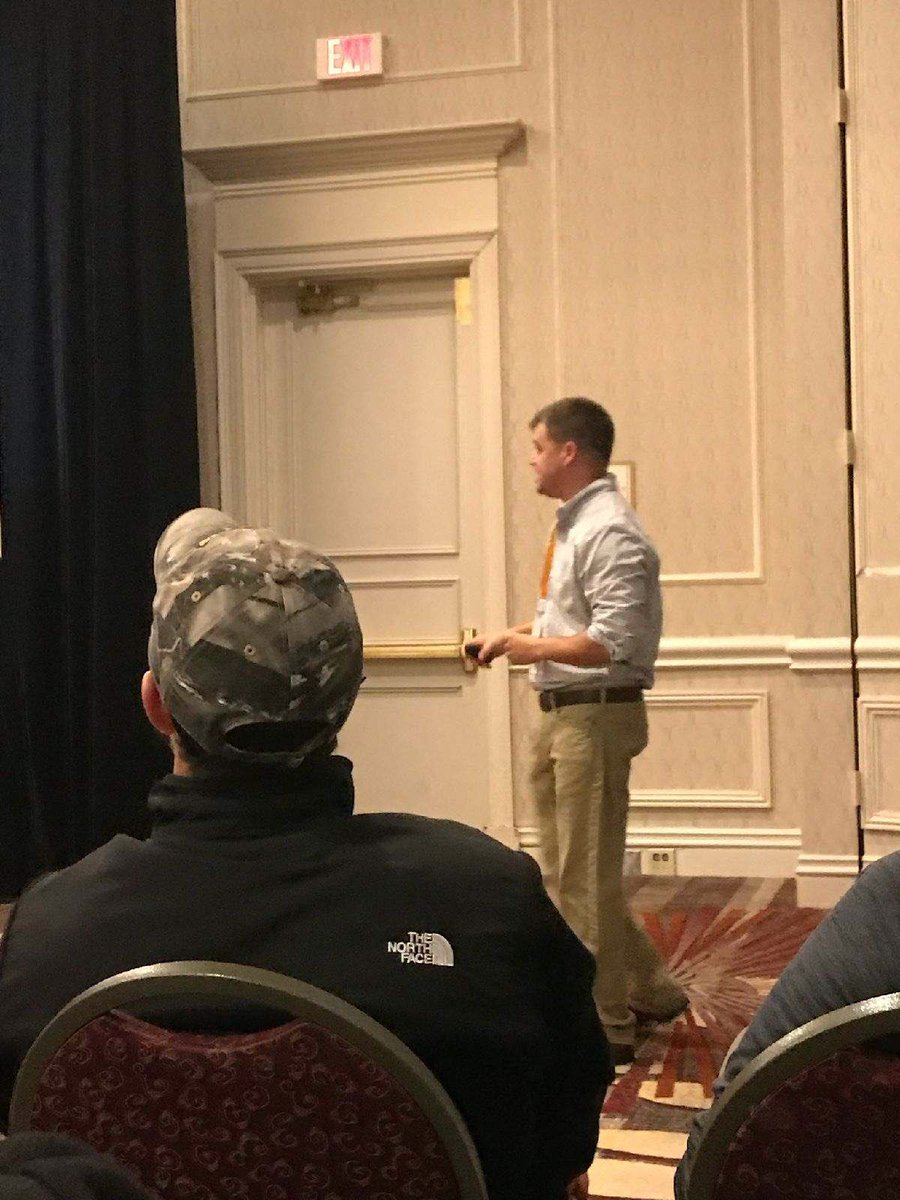 ArlingtonVaFD's tweet photo. Earlier today, Captain Dreher talked about Active Shooter Response for a packed room at #EMSSymposium in Norfolk, VA. https://t.co/oDwq1cTpcL