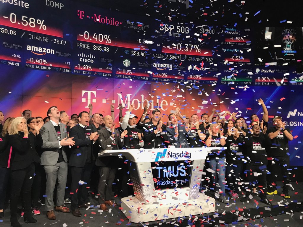 sherrard_andrew's tweet photo. Really honored to ring the @Nasdaq bell for Veteran's Day! So proud that @TMobile is so supportive of Veterans #mobilizeforservice https://t.co/gyp41wyaUo