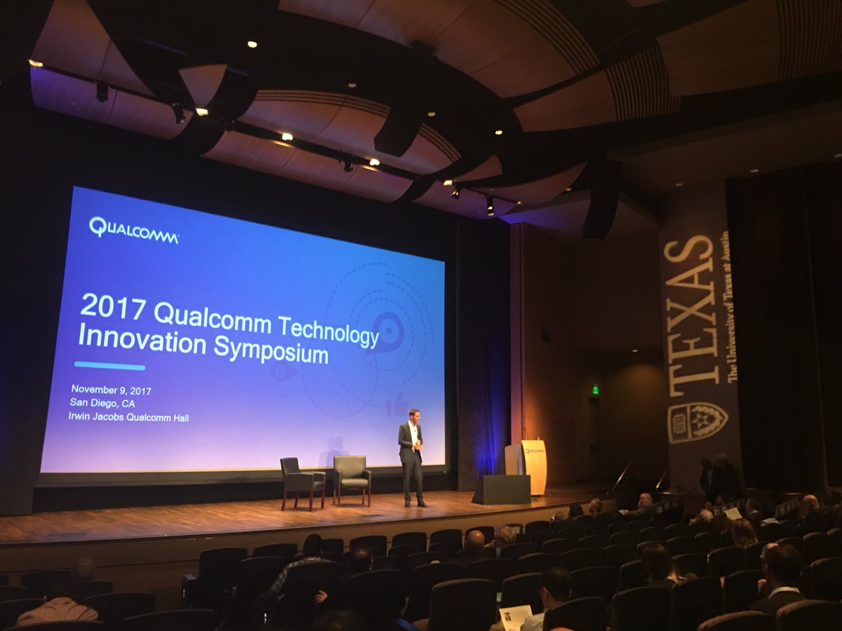 Attending <a href="/utexasece/">Texas ECE</a> - <a href="/Qualcomm/">Qualcomm</a> 2017 Technology Innovation Symposium!  <a href="/CockrellSchool/">Texas Engineering</a> #hookem!