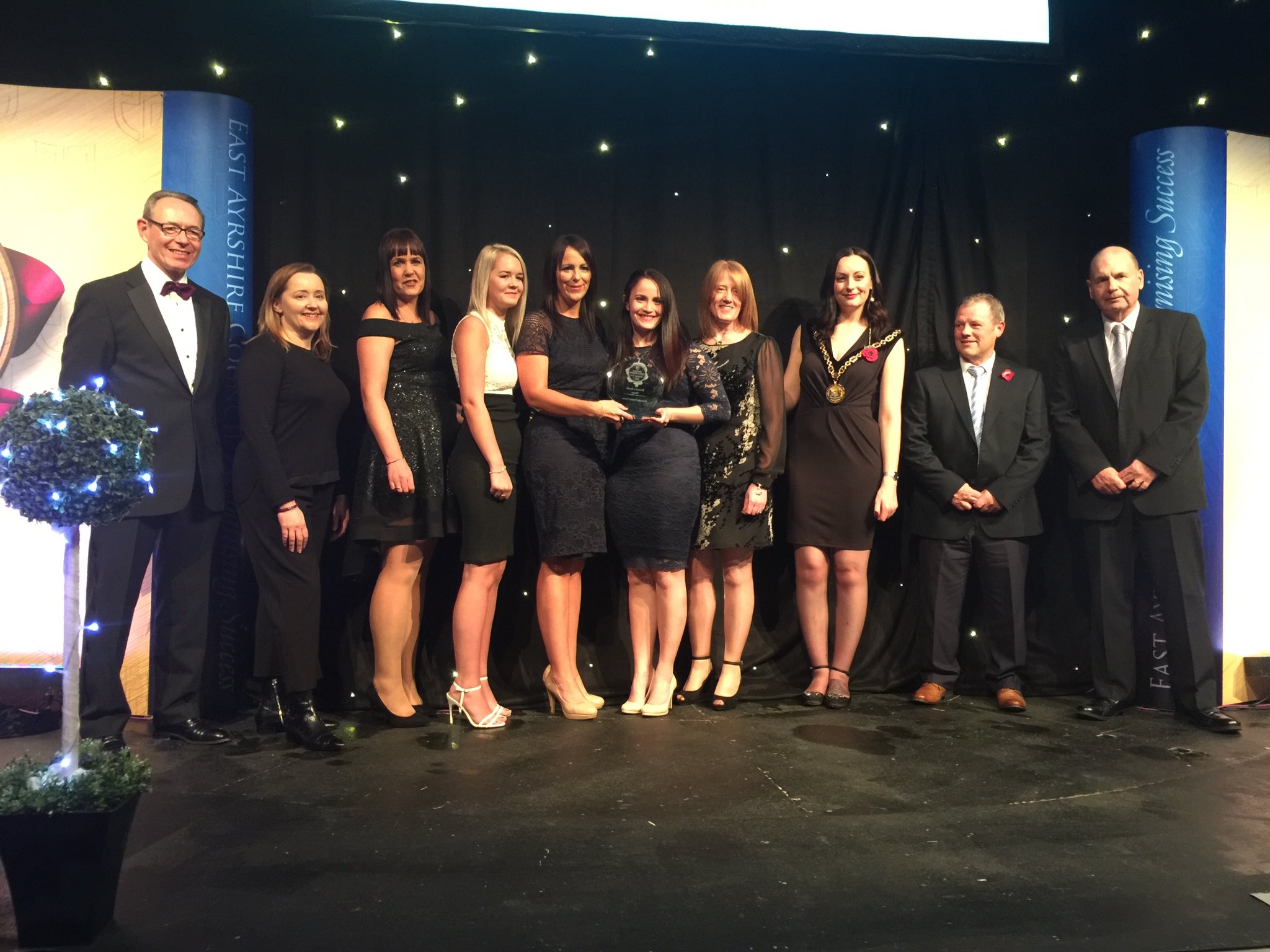 East Ayrshire on Twitter "The Provost’s Award goes to the Respectful Funeral Service for