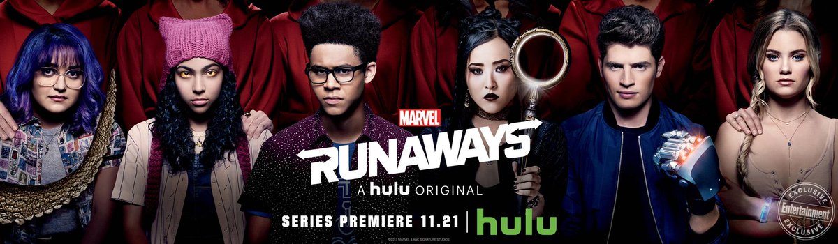 แบนเนอร์ใหม่จากซีรีส์ Marvel's Runaways - 21 พฤศจิกายนนี้ทาง Hulu
#Runaways #RunawaysTH