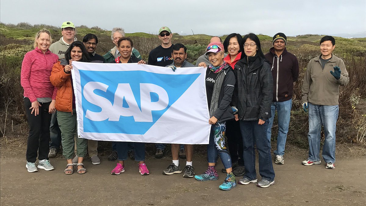 handsonbayarea's tweet photo. Having serious Month of Service withdrawals @sap4good! #TBT to October awesomeness and helping lead over 800 SAP employees at over 35 volunteer projects in the Bay Area! #SAP4Good #MOS17 https://t.co/u9Wk2JzozT