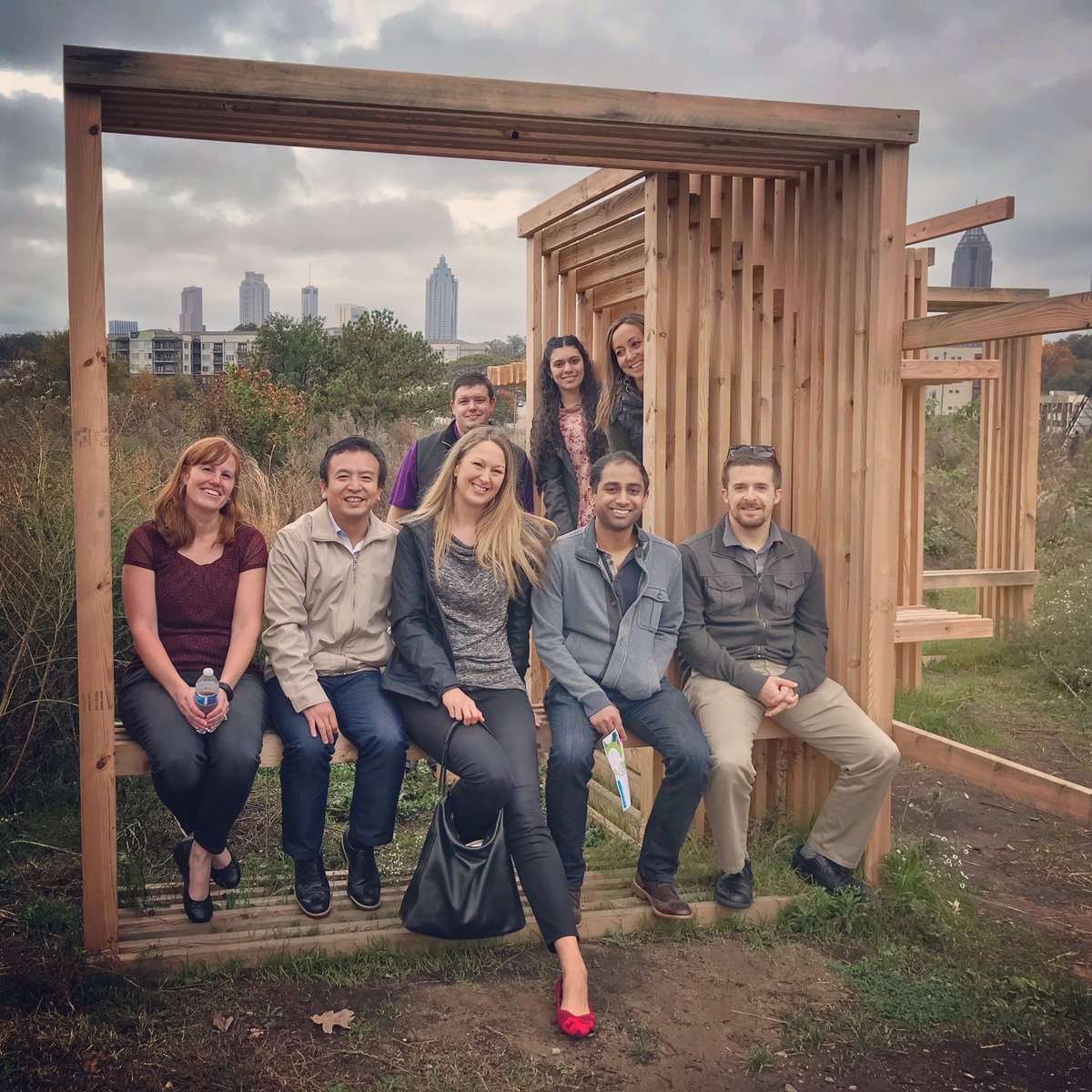 DynamikDesign's tweet image. #DynamikDesign art lunch tour of the Eastside #Beltline Trail in #ATL. Inspiring exhibits everywhere! #ArtIsDynamik #DynamikForcesAtWork