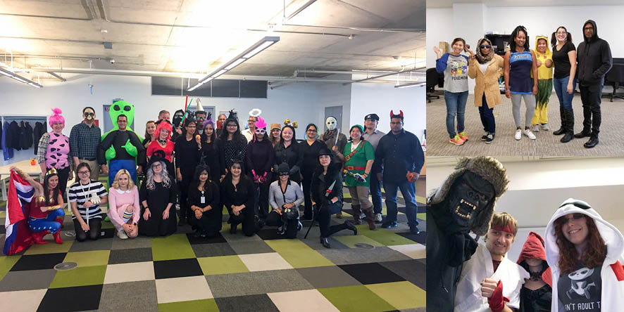 GivexCorp's tweet photo. A shout-out to the Givex #fam for bringing the Halloween spirit to the office. #Givex #Halloween #TOTeam #UKTeam #DallasTeam https://t.co/61maNKJ3Rj
