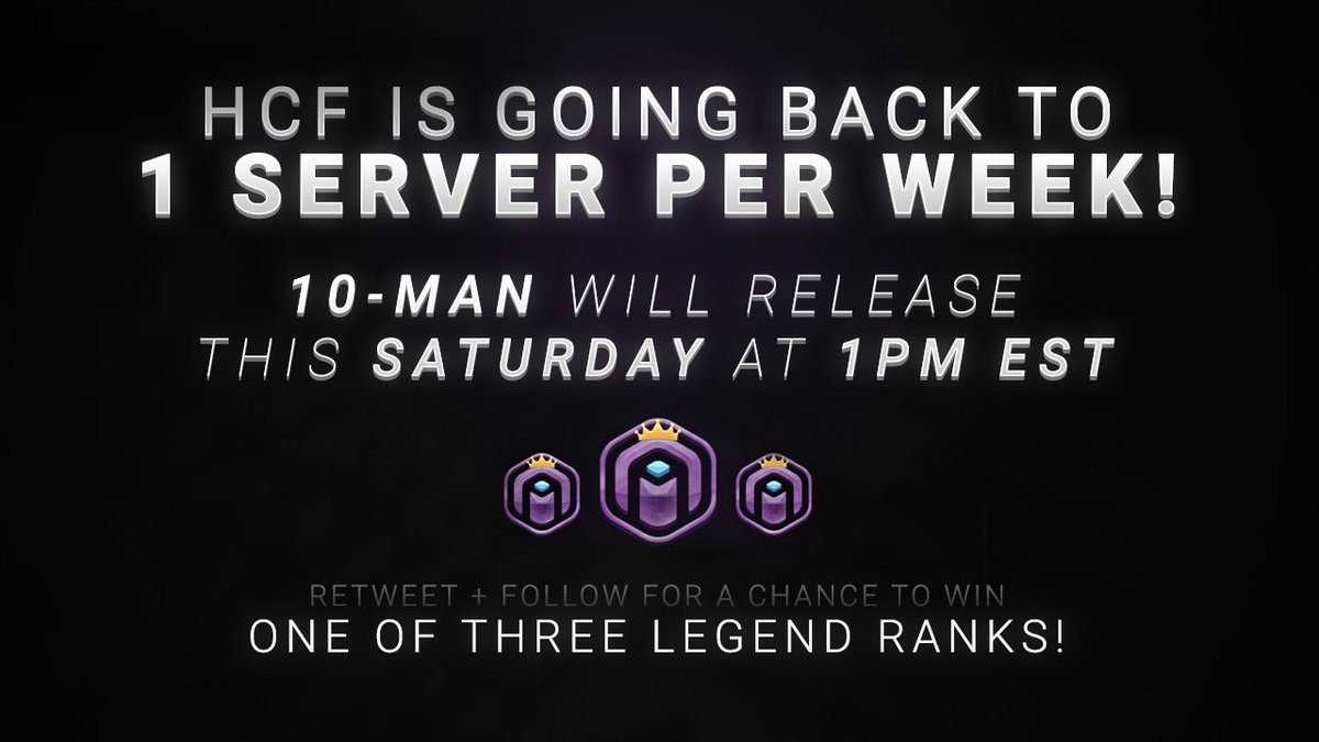 ArcaneCC's tweet image. Week 6 - Nov 11th - 1PM EST 🗓

• 10-Man ⚔️

redd.it/7bwvr4

RT + Follow for a chance to win 3 Legend Ranks! 🏵