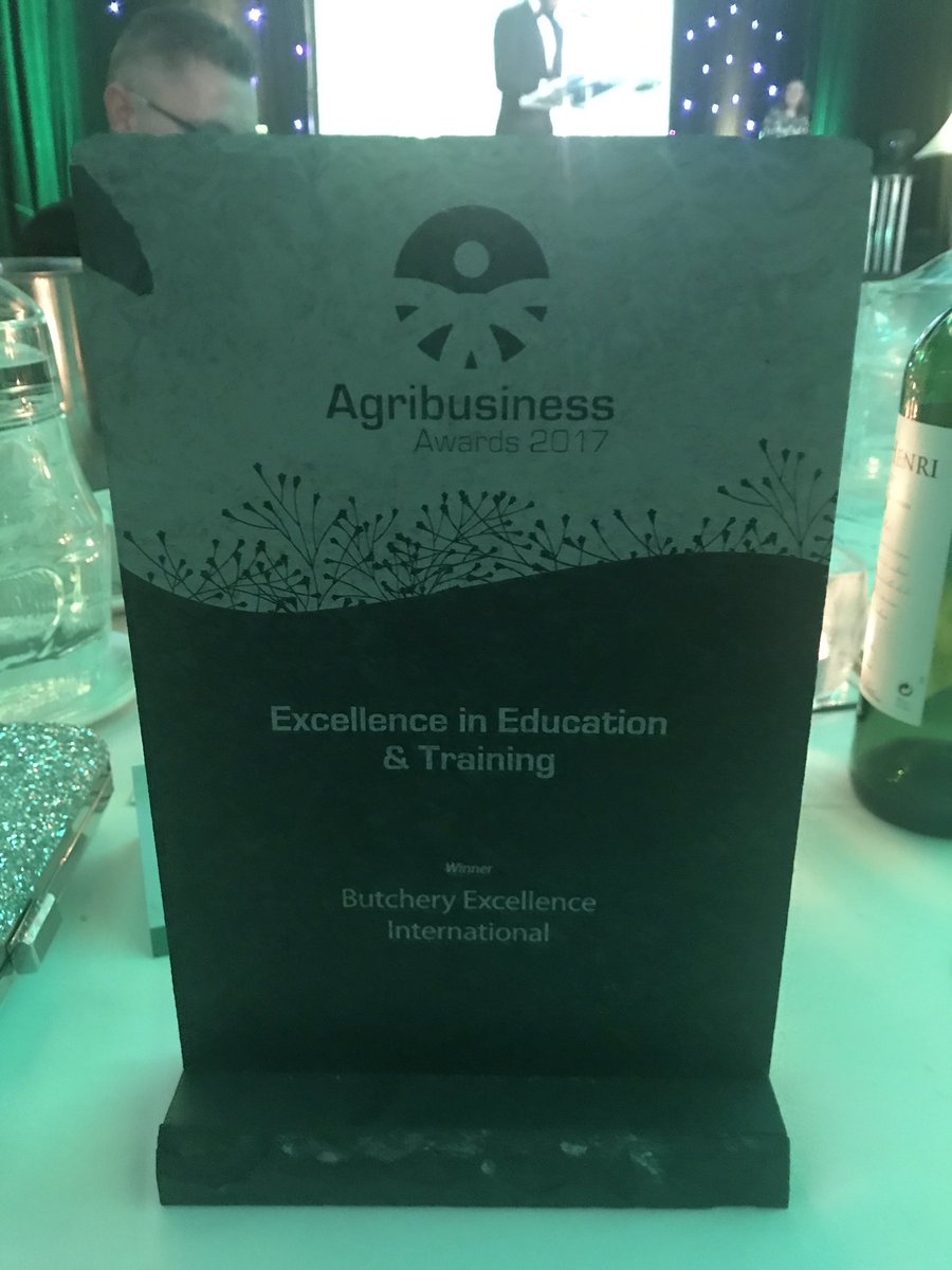 We won Excellence in Education &amp; Training. #agribusawards