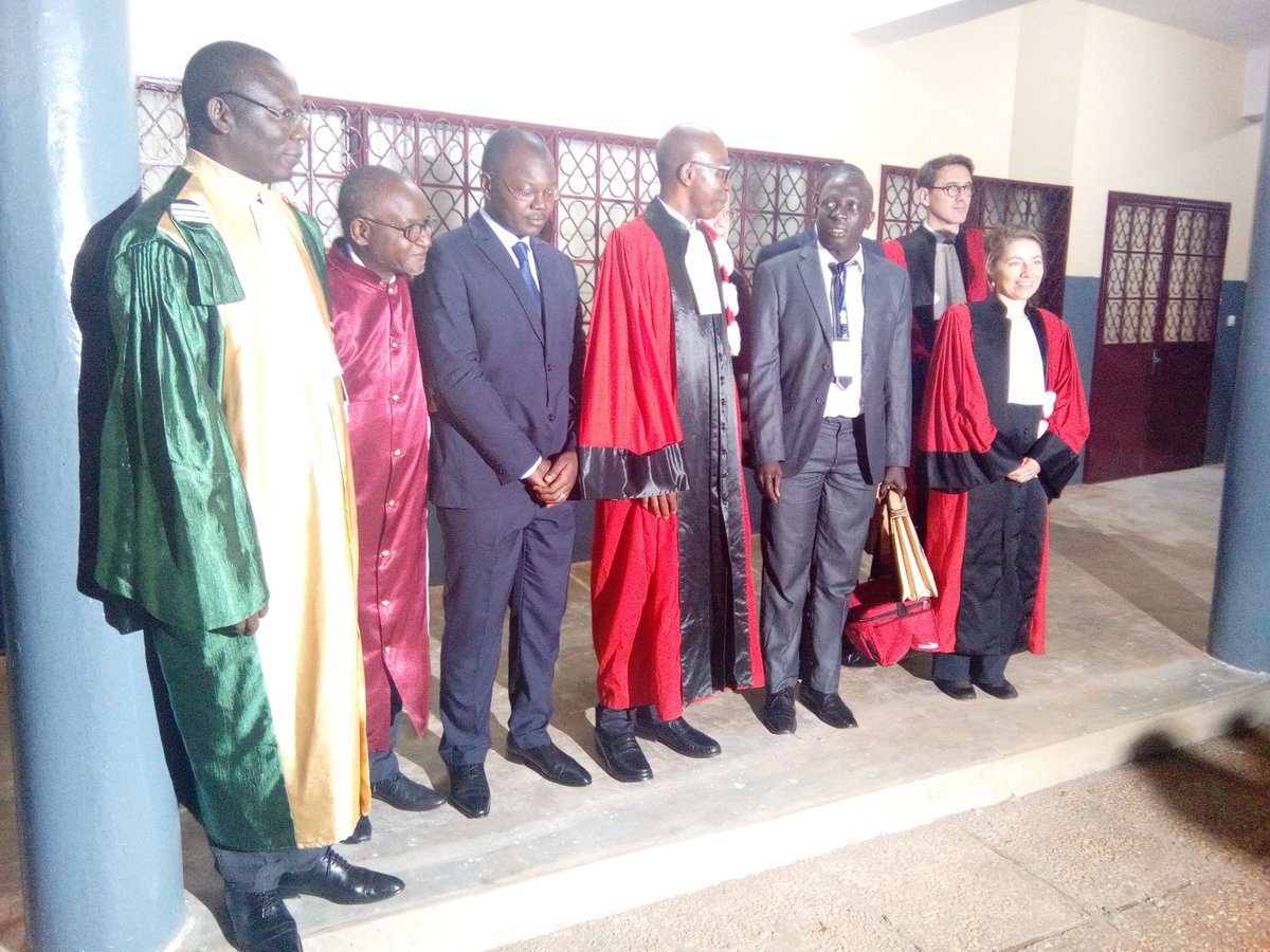 Uy2Soa's tweet photo. Pr Ahlinvi Messah Étienne (major, Univ. Parakou)
Pr Ndiaye Papa Samba (univ. Gaston berger)
Pr Tchingankong Yanou (Univ. de Yaoundé II) https://t.co/6fSV660G1b