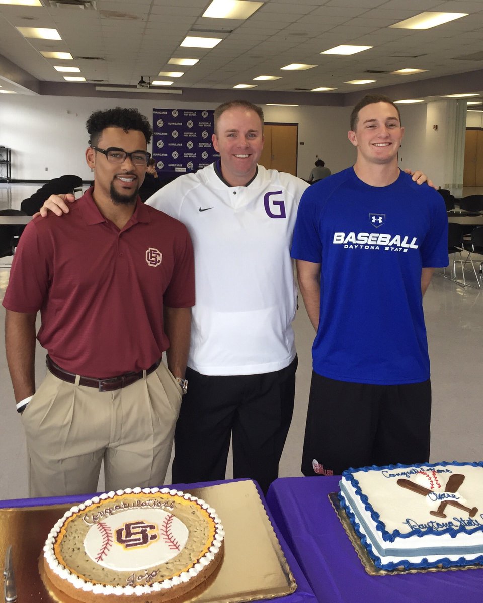 Congratulations to my guys <a href="/jstrong5_/">Joseph Strong</a>  and <a href="/chasedd7/">Chase DeMichele</a> on signing their National Letters of Intent today.