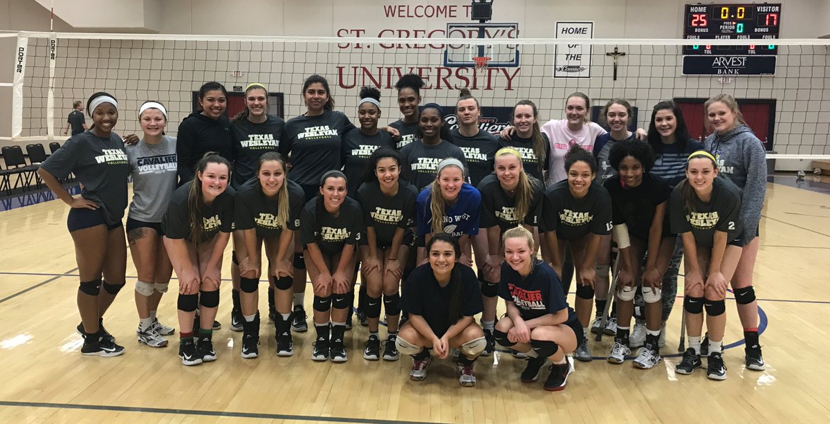 TxWesVolleyball's tweet photo. Peace, love, &amp; volleyball to our🏐 family @SGUCavaliers! 💙Thanks for letting us play with y’all one last time. #StayStrong @ramsports @Sooner_Athletic @SGUvball https://t.co/7datrBIx1h