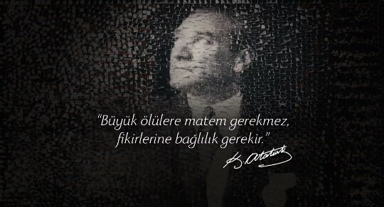 Saygıyla ve minnetle...
 #MustafaKemalAtaturk #10Kasım  #Atamİzindeyiz