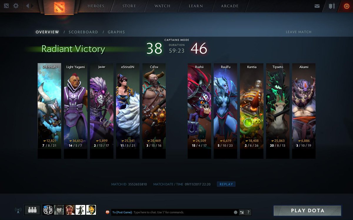 _25MMR's tweet photo. Sumamos 3 puntos más en @TheNational_ESP #poquitoapoco #gomenos25 #dota2 https://t.co/jNraYuZCmC
