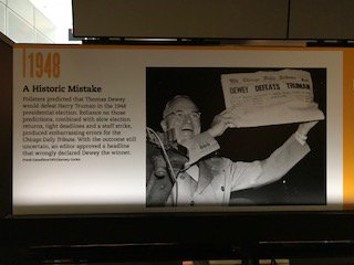 1stForAll's tweet photo. DEWEY DEFEATS TRUMAN! See this historic mistake &amp; famous photo even while restorations are underway in our @newscorp News History Gallery.

#Newseum #BehindtheScenesThursday #CriticalThinkingThursday #medialitwk #mlw17 @MediaLiteracyEd https://t.co/r6BrGWrTCC