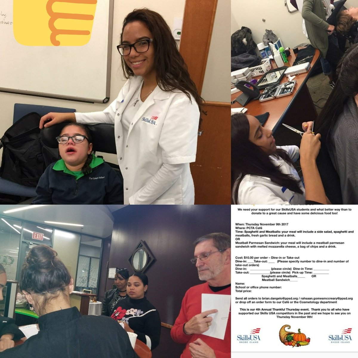 MccreaGomes's tweet photo. Thanks to our community and SkillsUSA student's @PCTAProvidence for providing service's to Meeting Street School in Providence.And supporting us @PCTASkillsUSA @LeadforEquity @RIDeptEd https://t.co/LyHz4jeJER