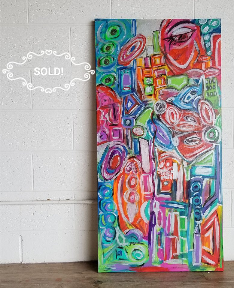 theCURVEgallery's tweet photo. Another one sold.... and we haven't even opened yet! #artlife #muskogee #downtownmuskogee #mainstreetmuskogee #palettemuskogee #anndavisartanddesign #supportlocalartists https://t.co/IoAgciAD6v