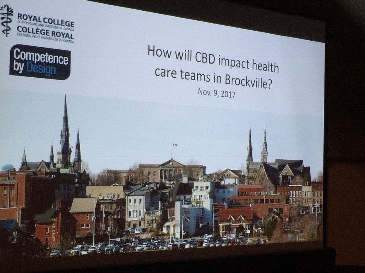 Royal_College's tweet photo. Getting ready to hear #CBDpanel in Brockville discuss impact of CBD to local health care teams https://t.co/mXmyEtyUgO