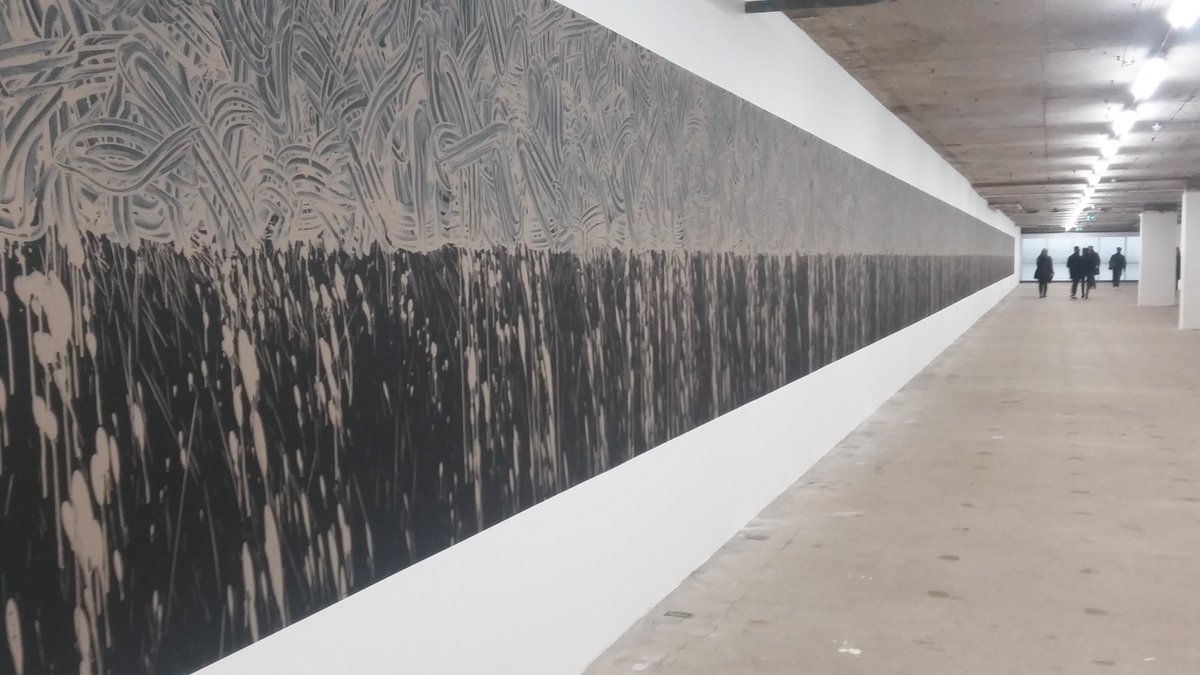 gabriellehoad's tweet photo. Richard Long 'Pelopennese Line' - just one of many treats in #everythingatonce #storestudios #lissongallery https://t.co/QHhpRjS1pL