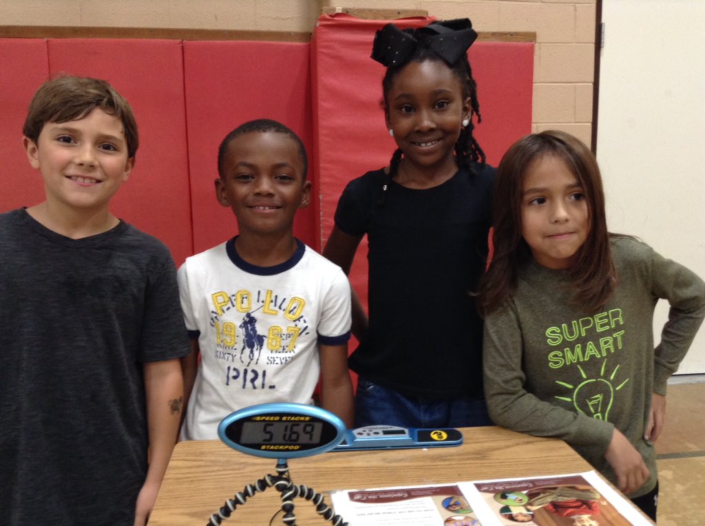 kgeslionsPE's tweet photo. 2nd-5th grade KGES stack teams #vbspeedstack https://t.co/tlJ7M5zdOR