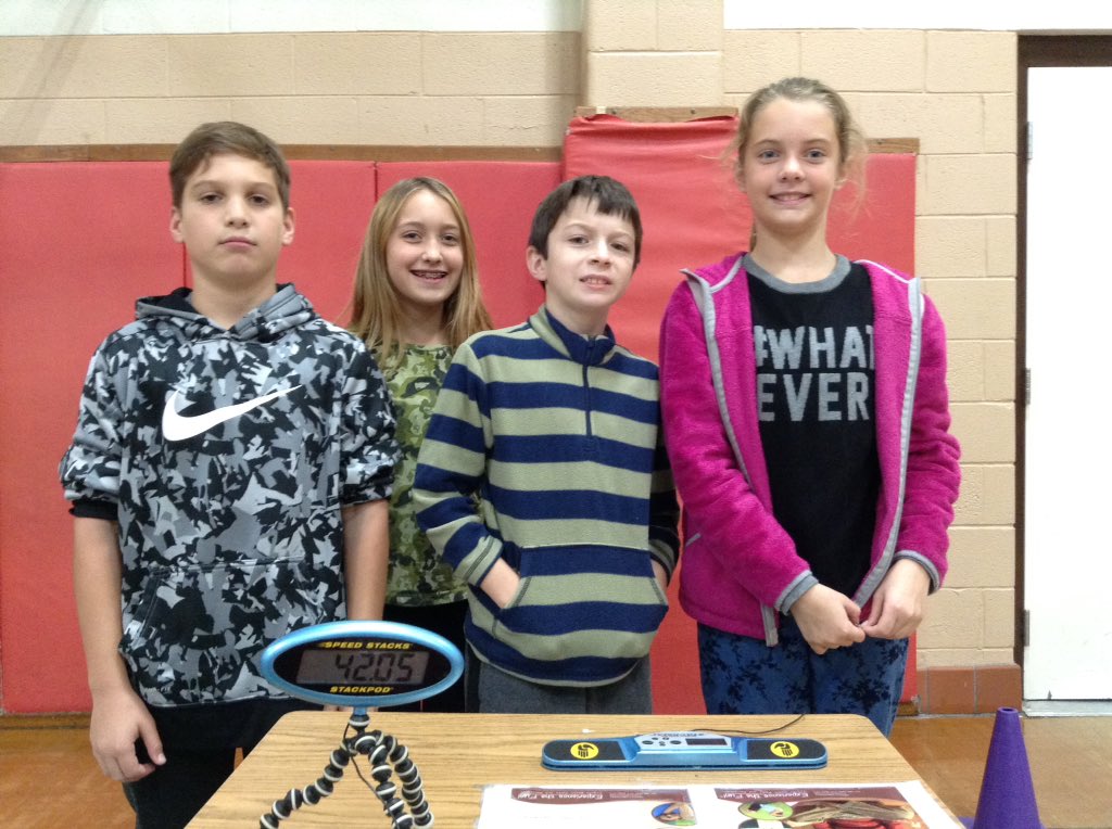 kgeslionsPE's tweet photo. 2nd-5th grade KGES stack teams #vbspeedstack https://t.co/tlJ7M5zdOR