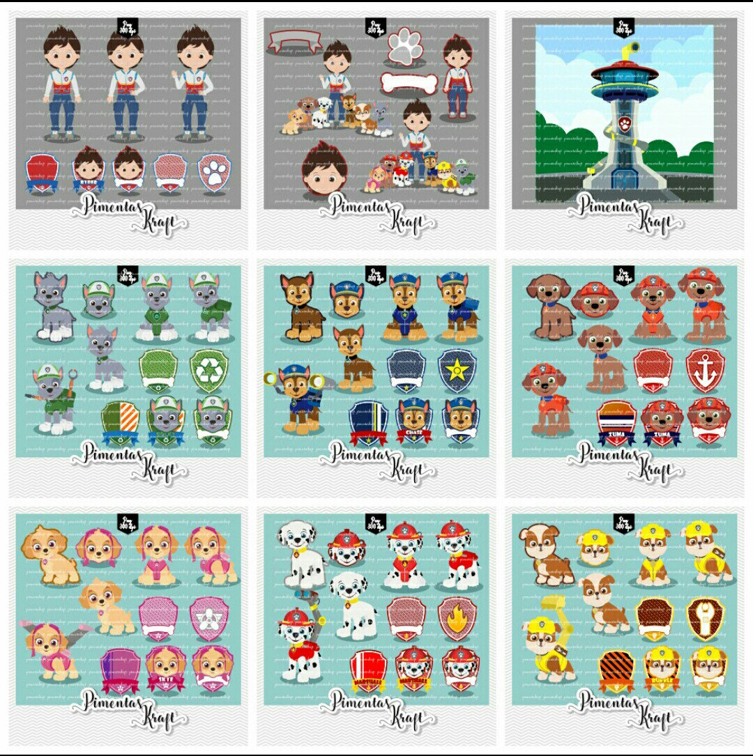 PimentasKraft's tweet photo. LANÇAMENTO:Kit digital Patrulha de Patinhas...🐾
#pawpatrol #patrulhacanina #patrulhadepatinhas #pimentaskraft #etsy #etsyclipart #clipart #elisabethpimenta https://t.co/iMCbBWSmqv