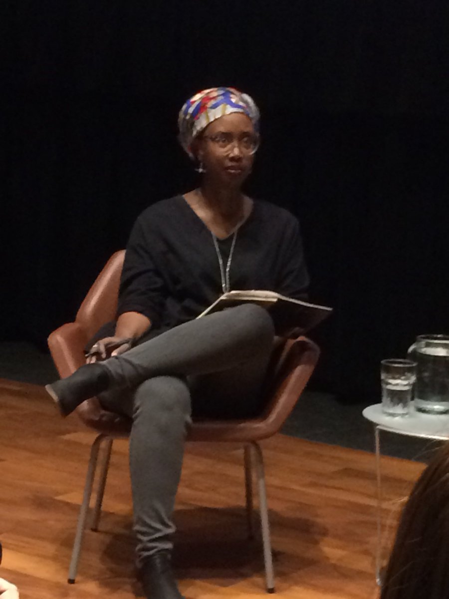 OISEarts's tweet photo. Activist Bianca Mugyenyo of The Leap speaks about the power of the Arts to envision a better world @Greenpeace @UofT https://t.co/Oyn1HAvvkL