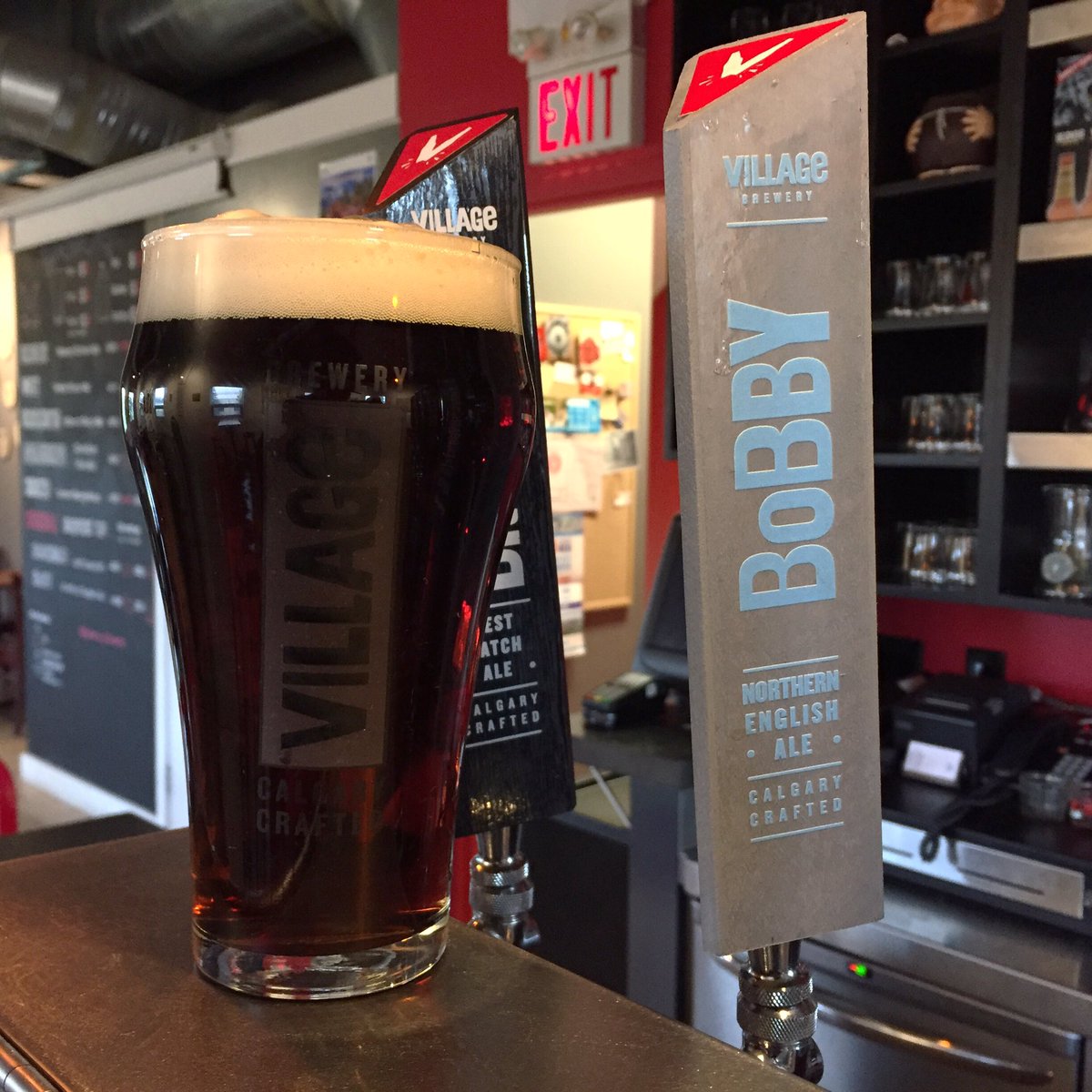 VillageEric's tweet photo. Taprooms open 3-8 tonight and the Bobby's looking oh so good! #quitingtime https://t.co/mFraZJZxd1