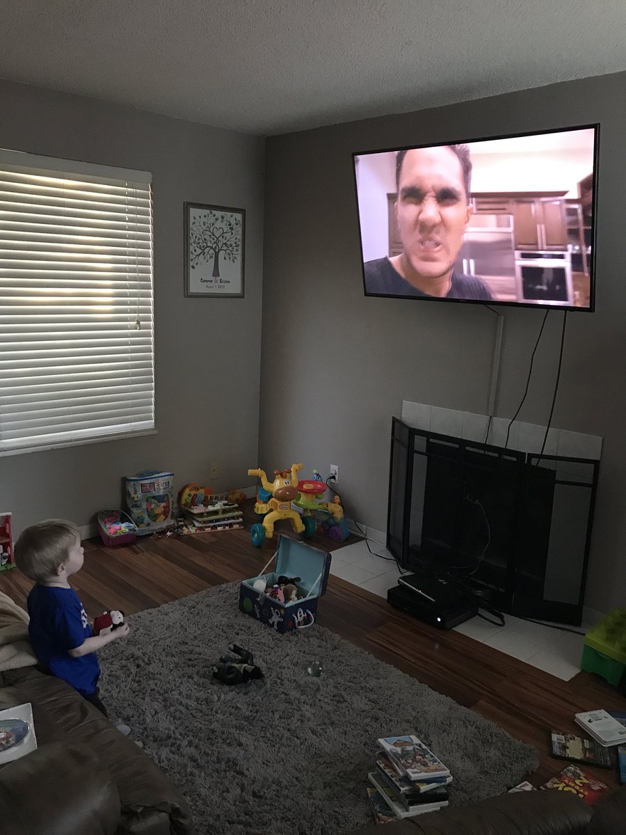 KristenWalter92's tweet photo. My almost 2 year old loving #lexlosvlogs @TheCarlosPena @alexavega. Love that the whole family can watch them and enjoy! #bestscreenshot https://t.co/w9Ih2hPBoU