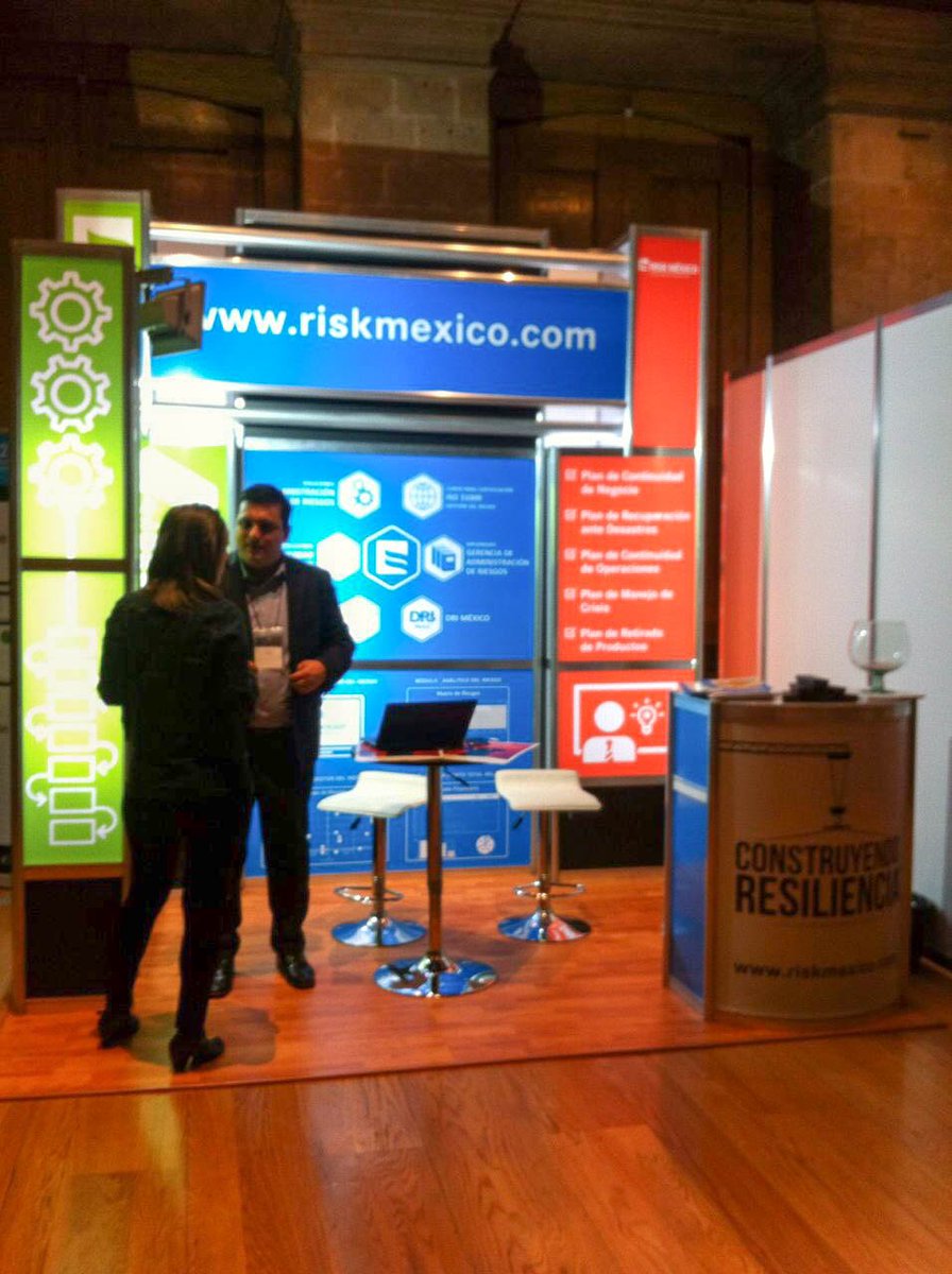 RiskMexico's tweet photo. @RiskMexico presente en el VII Seminario de Continuidad de Negocio - "Resiliencia para mantener la continuidad del negocio" organizado por la Asociación de Bancos de México (ABM). 

Les invitamos a visitar nuestro stand en el área de la expo. #ConstruyendoResiliencia https://t.co/qTVsshDGdl