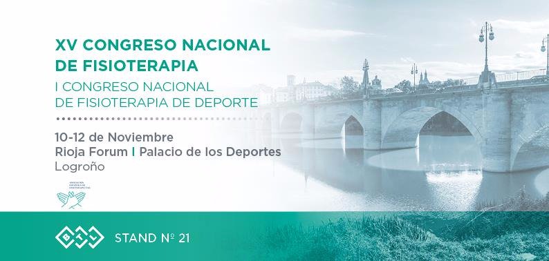 Desde mañana 10 de Noviembre os esperamos en nuestro stand en XV congreso nacional de Fisioterapia (1 Fisiot. Deportiva).Logroño.<a href="/BtlEspana/">@BTL España</a> <a href="/jherrcer/">Javier Herrera.BTL</a>