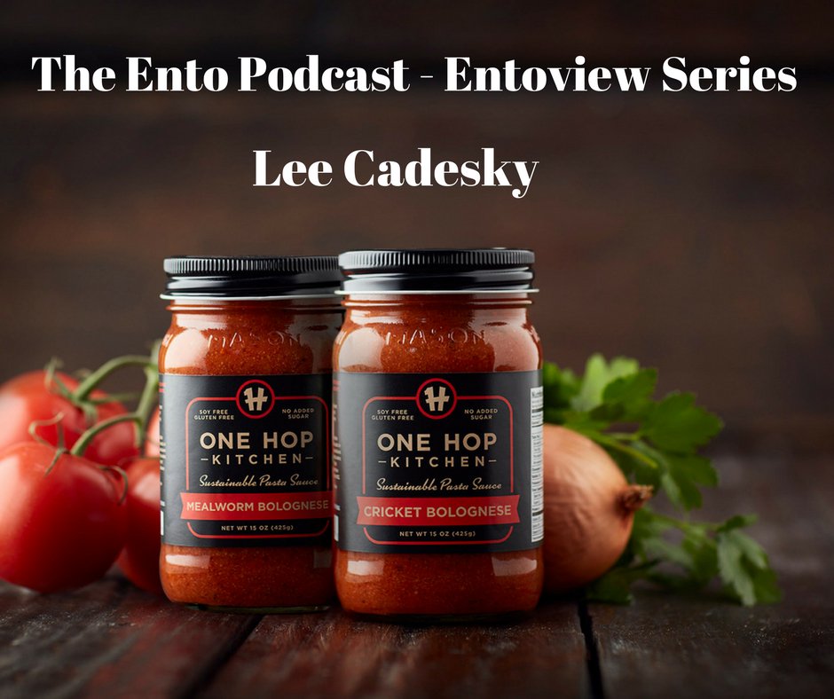 theentopodcast's tweet image. Look out for our up coming #entoview with @lcadesky from @OneHopKitchen and @cfufoods on the The Ento Podcast