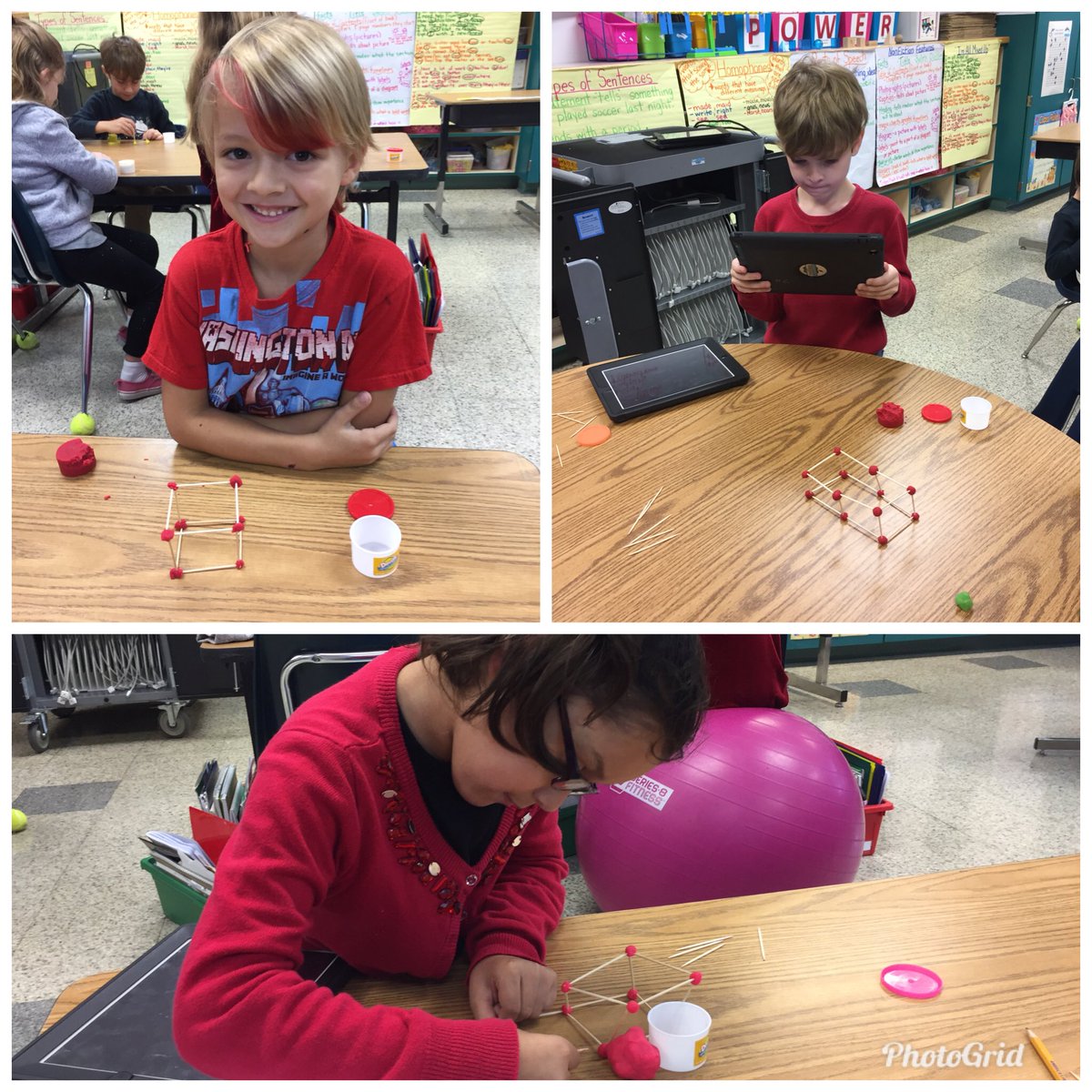 paulamott13's tweet photo. Building our way through #SolidFigures #HandsOn @Seesaw @CookePrincipal @CourtBoyce18 @vbschools https://t.co/KimEINQijo