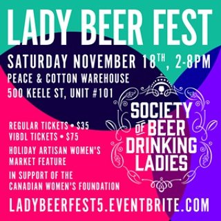 letz__TO's tweet photo. Join us at the @ladiesdrinkbeer event on Nov 18! 🍻 All the drinks! RSVP: https://t.co/keLHBrODuM https://t.co/1aelN2G4BL
