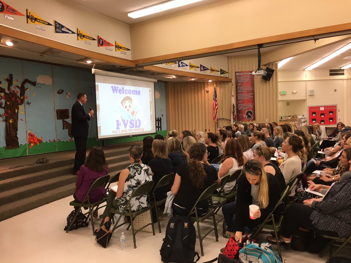 What a great day of learning about reading practices for our FVSD elementary teachers and principals!  #weheartfvsd