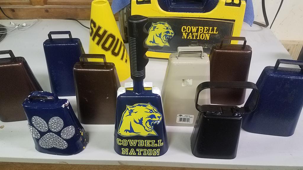 Cowbell_Nation's tweet photo. Repairs are done! All the Bells are up and running! #WeReady #KeepEmRinging https://t.co/DikpeY1nTR