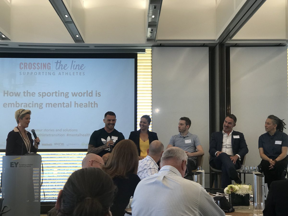 Koolabah1412's tweet photo. #CTLSummit @playersvoice Kerry McCabe “clubs should be investing as much into mental health as they do for sport science for their players” #dutyofcare #mentalhealth what a brave panel https://t.co/v3bqEo39od