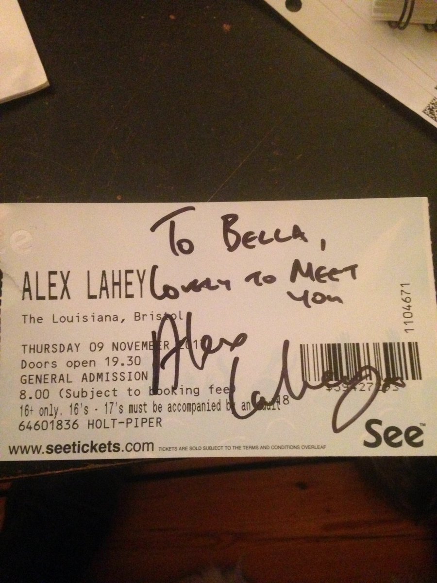 Saw Alex Lahey tonight, absolutely fantastic show and such a nice person!